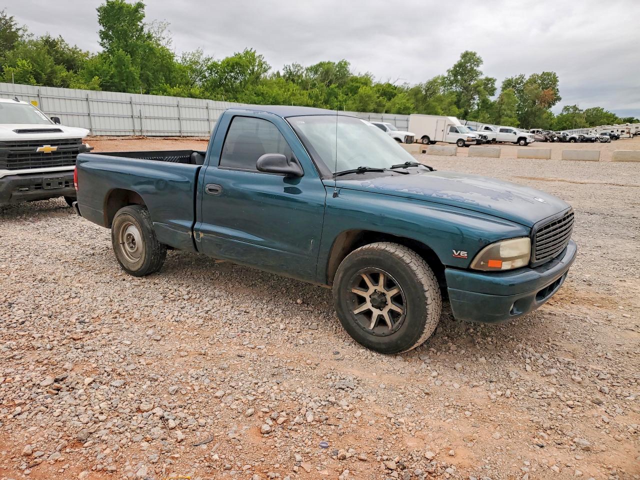 1998 Dodge Dakota Green vin: 1B7FL26X9WS698932