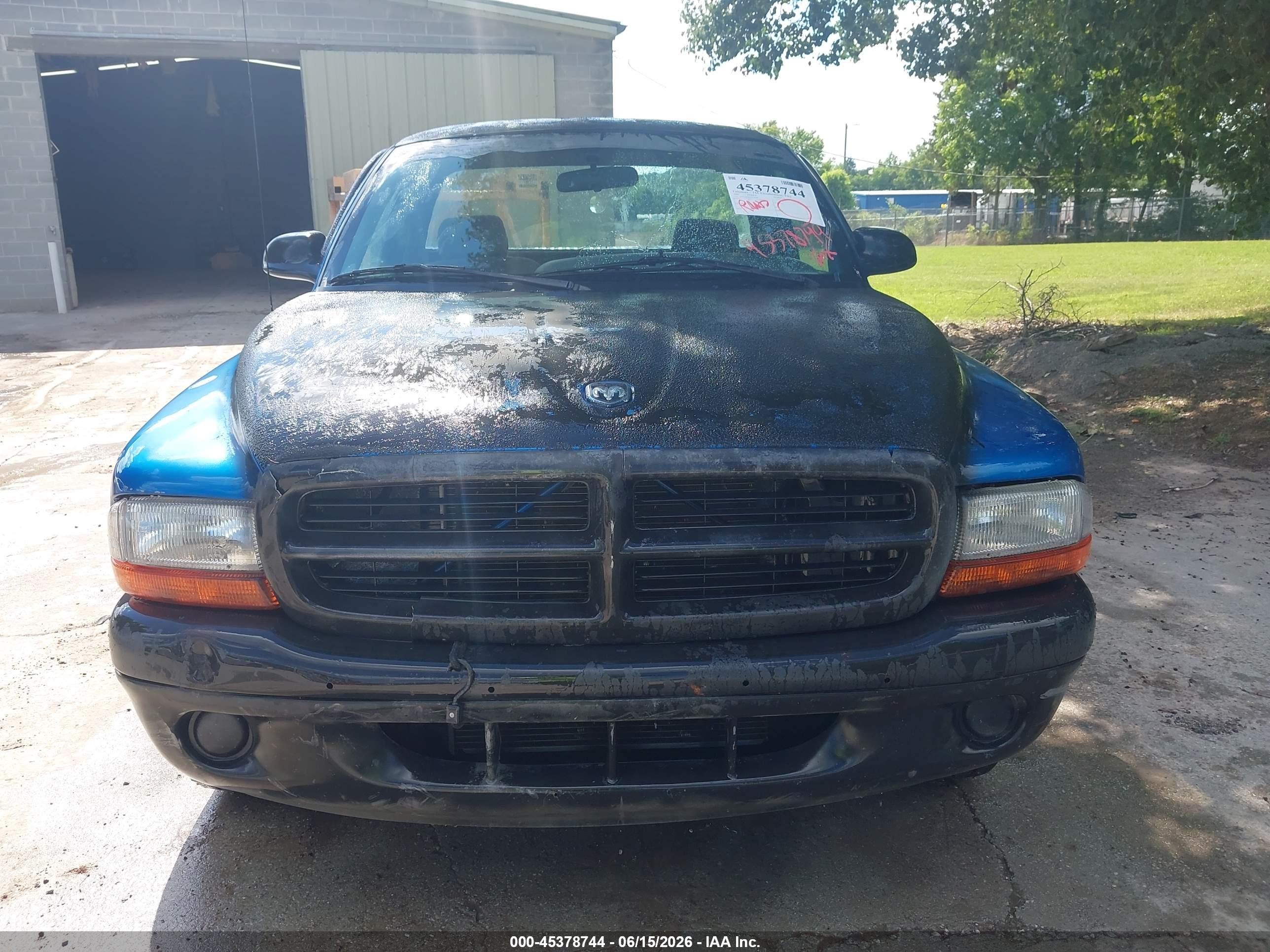 1999 Dodge Dakota Slt/sport Blue vin: 1B7FL26X9XS199288