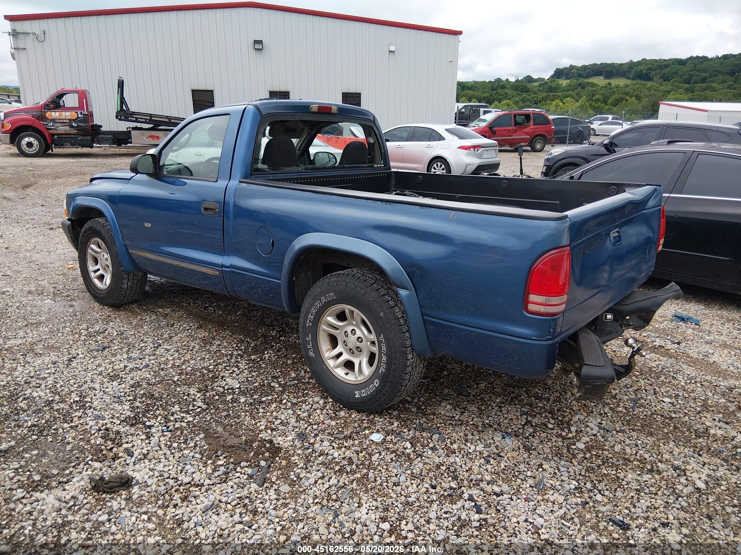 2002 Dodge Dakota Sport Blue vin: 1B7FL36X42S650867