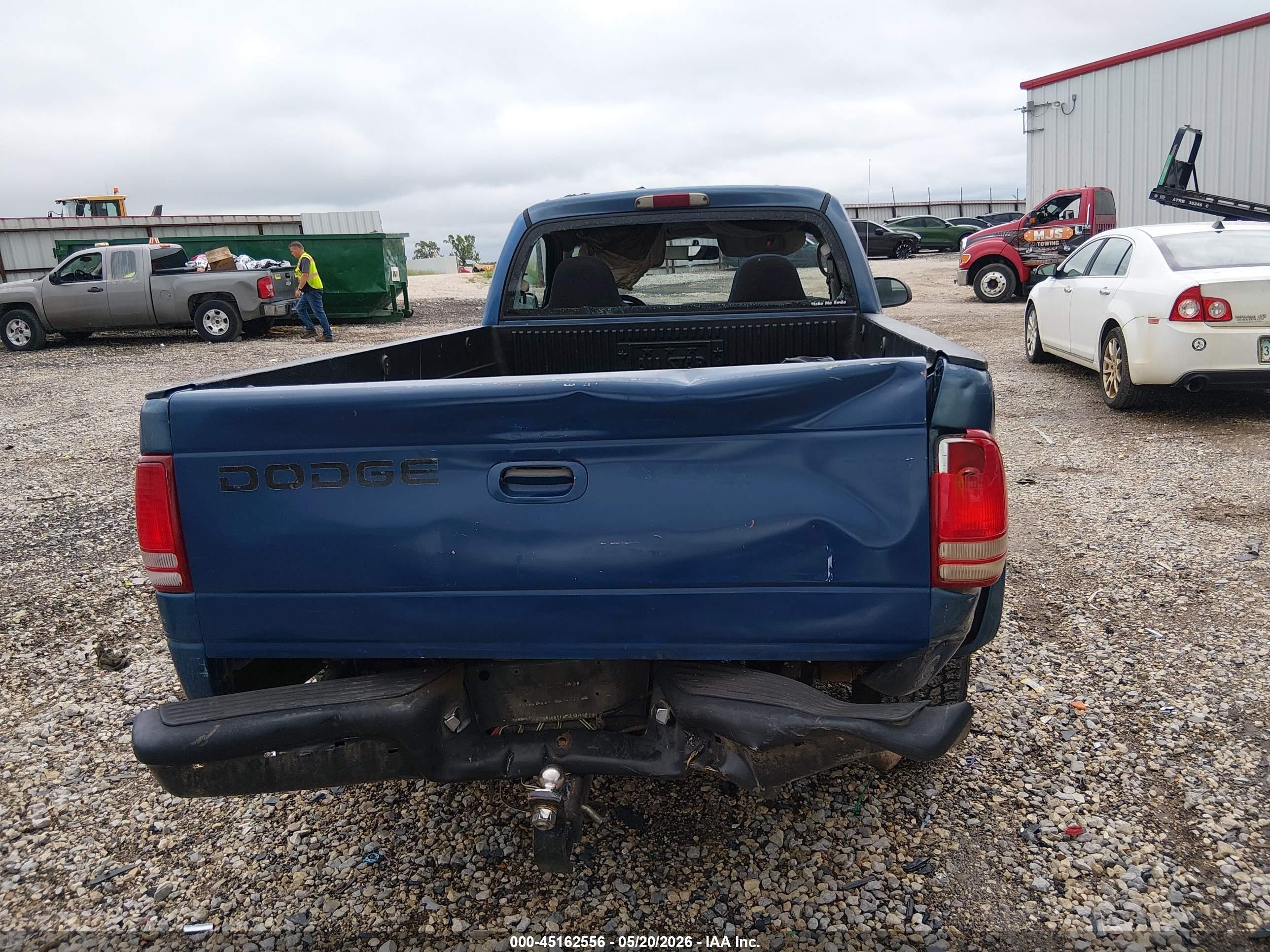 2002 Dodge Dakota Sport Blue vin: 1B7FL36X42S650867