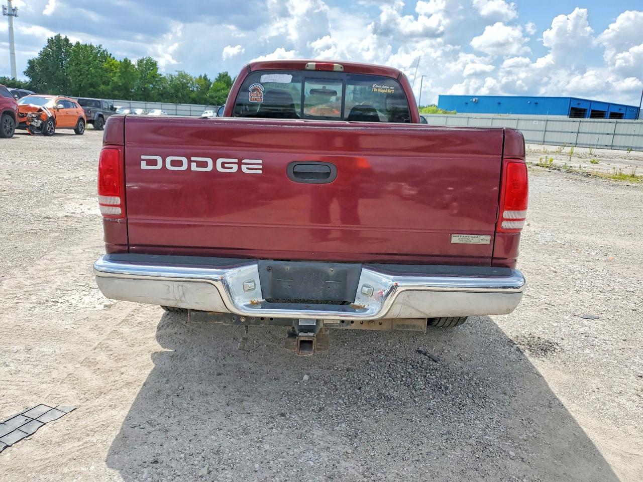 2002 Dodge Dakota Slt Maroon vin: 1B7FL46X72S723672