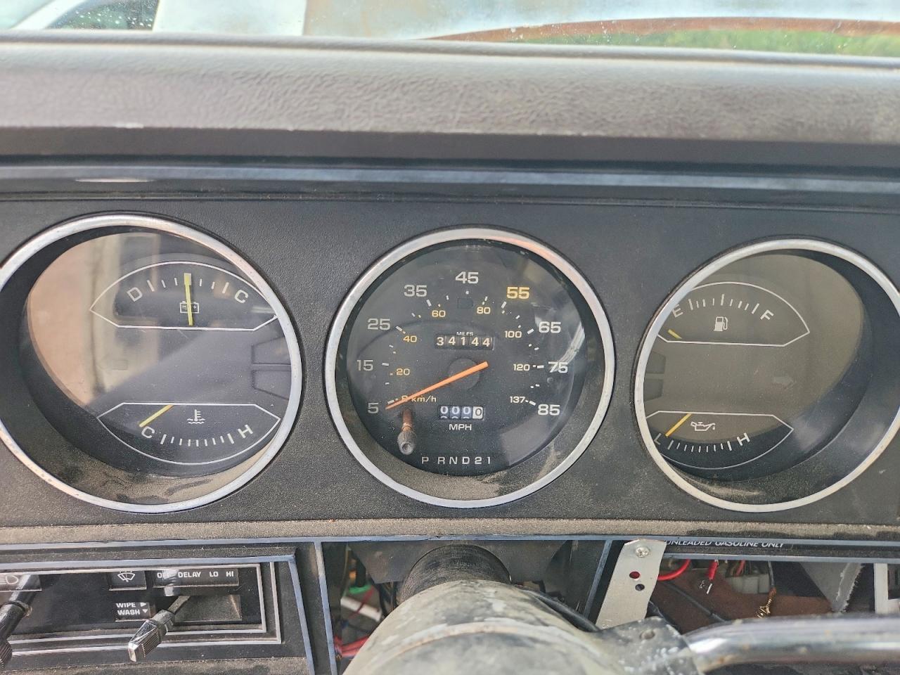1984 Dodge D-series D150 White vin: 1B7GD14T6ES293251