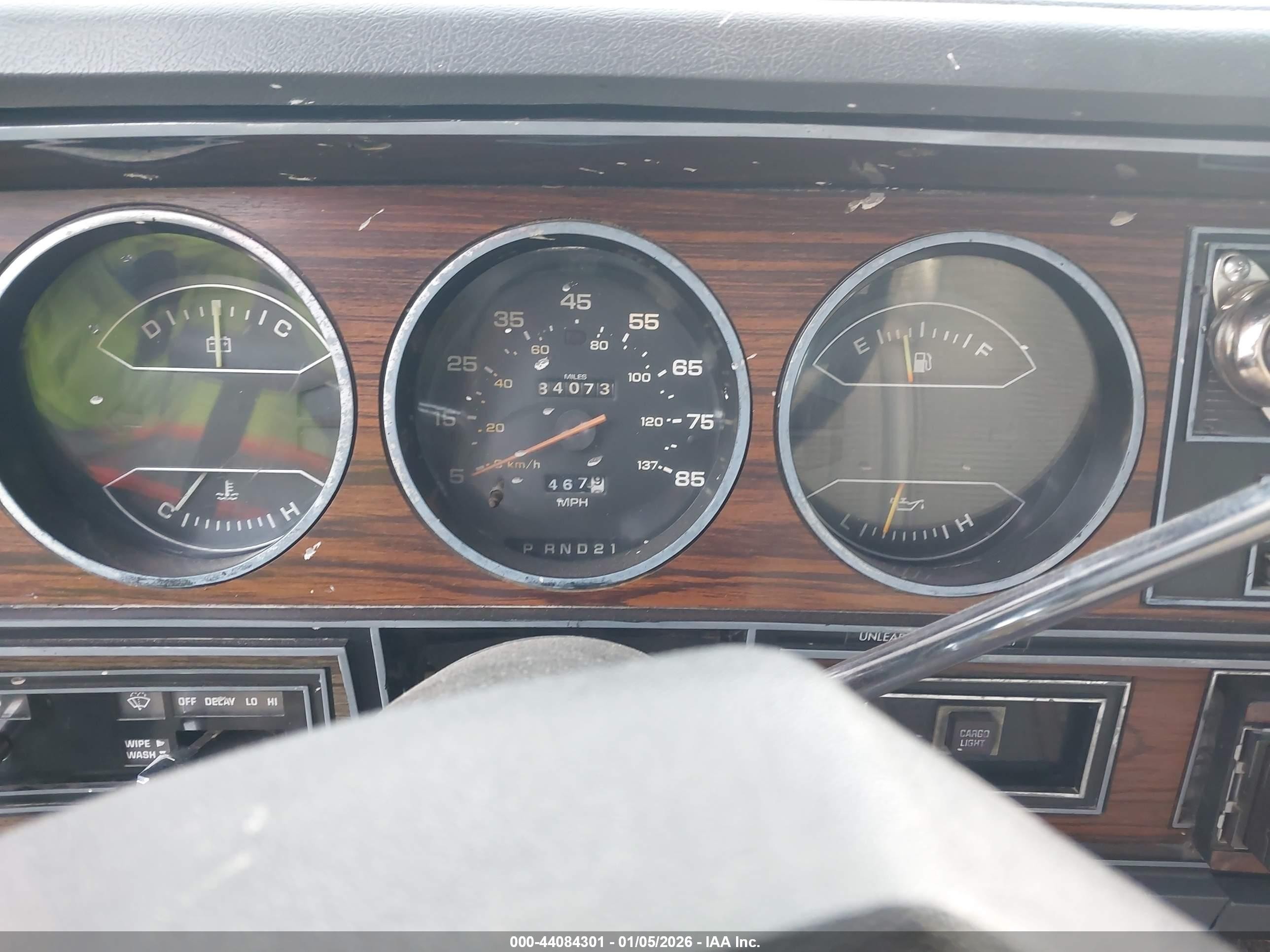 1985 Dodge D-series D100/d150 Gray vin: 1B7GD14TXFS702871