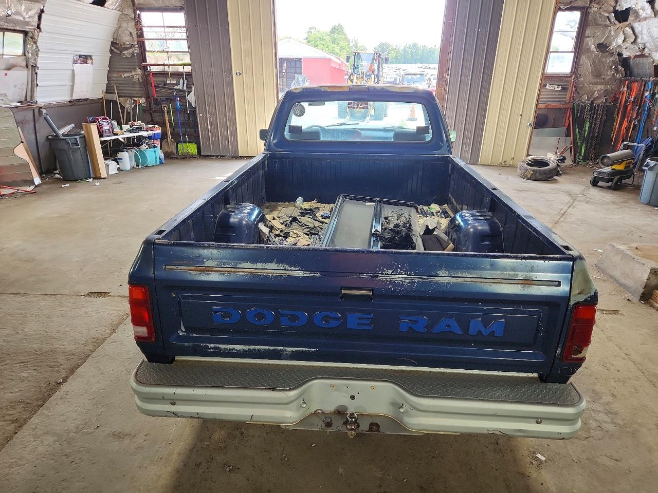 1990 Dodge D-series D150s Blue vin: 1B7GE06Y9LS713114