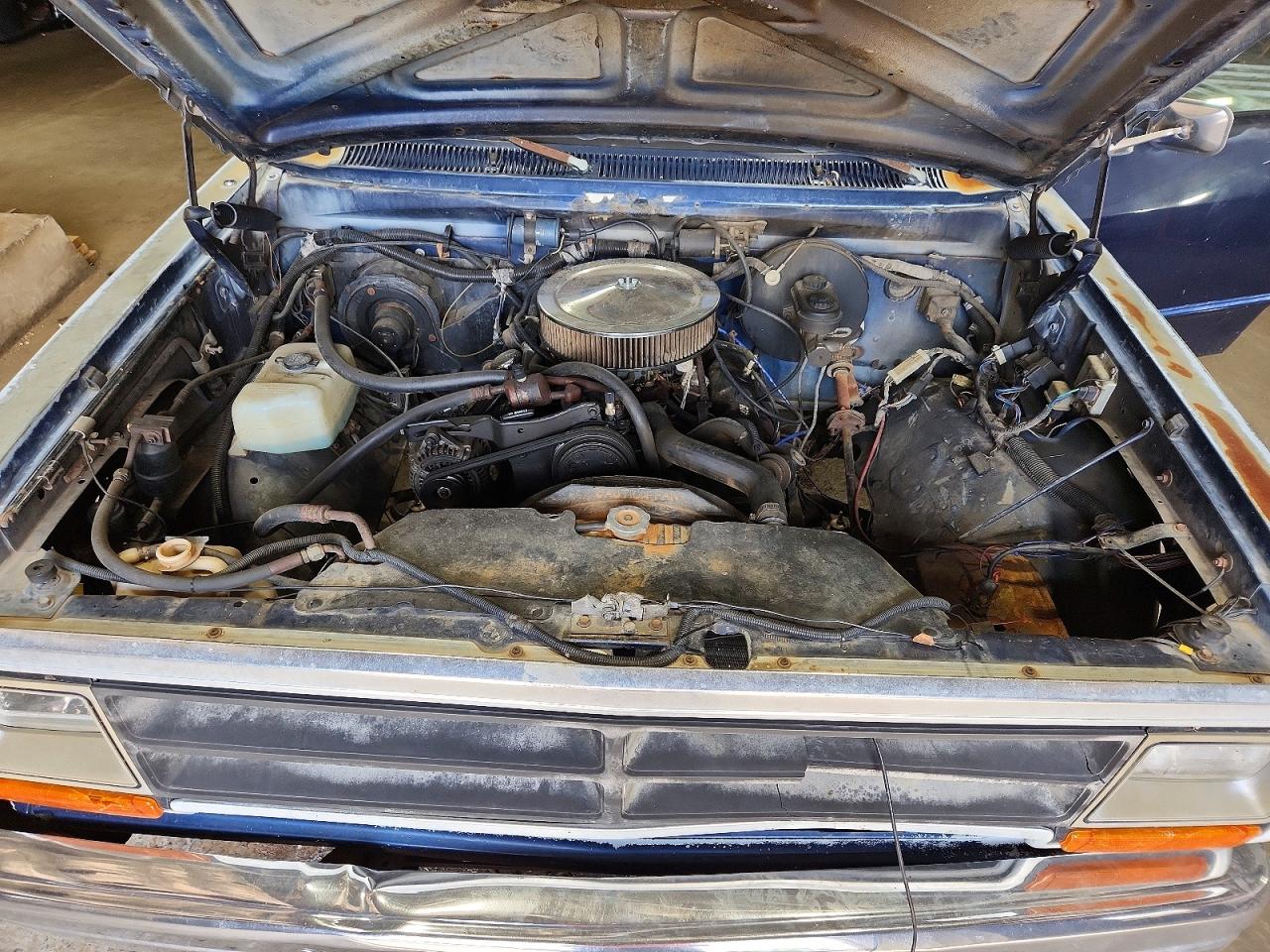 1990 Dodge D-series D150s Blue vin: 1B7GE06Y9LS713114