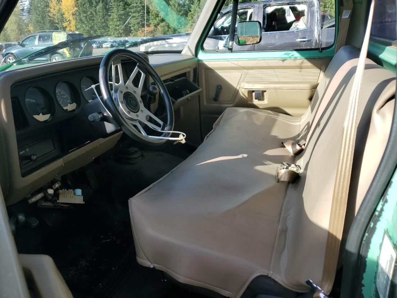 1991 Dodge D-series D150 Green vin: 1B7GE16YXMS324120