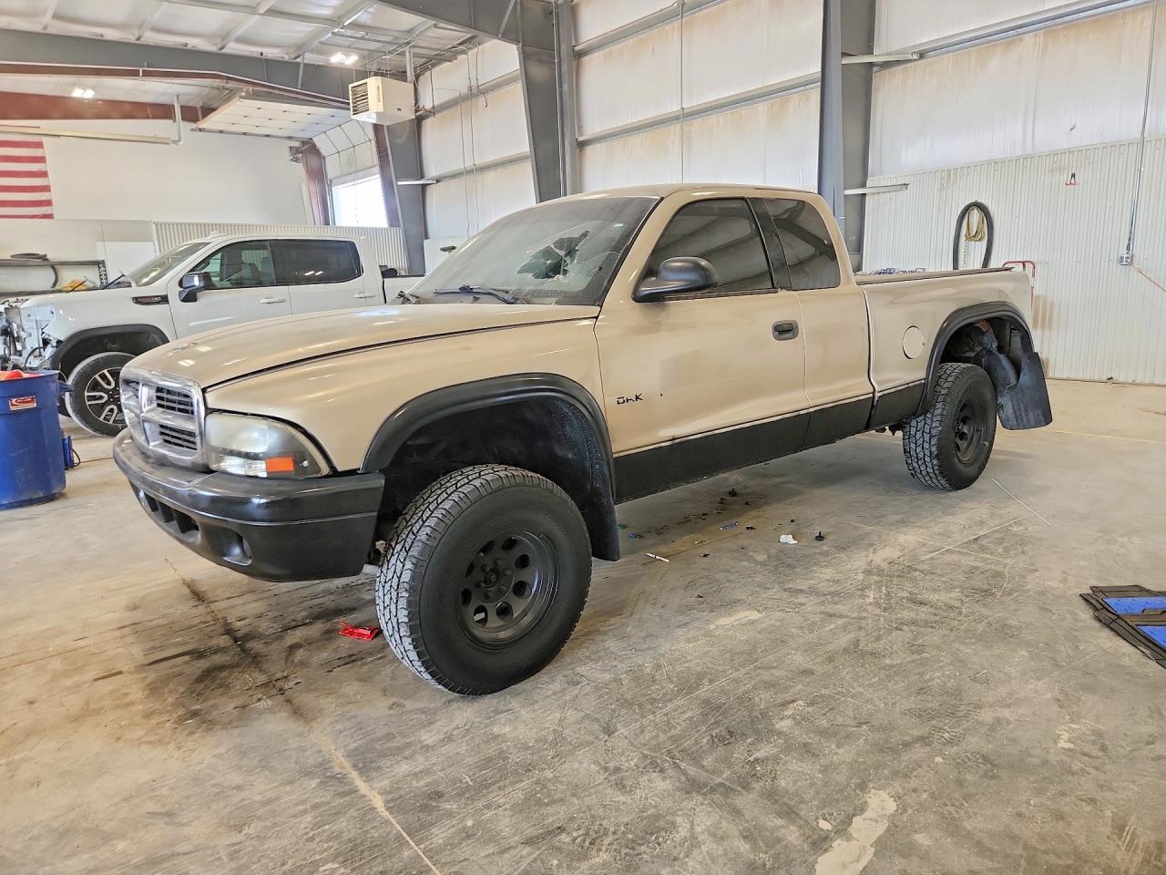 2002 Dodge Dakota Base Tan vin: 1B7GG12X32S701021