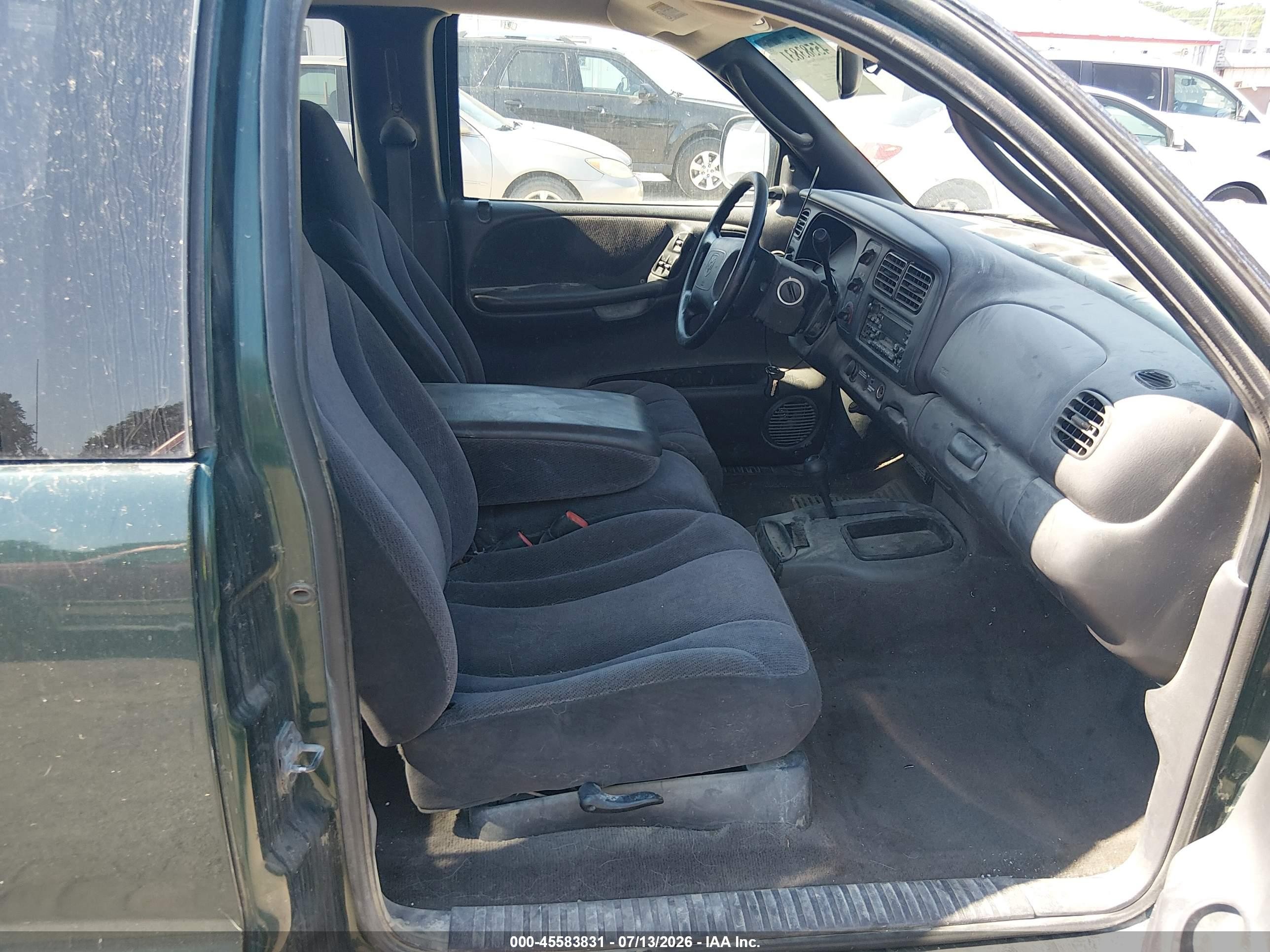 2000 Dodge Dakota Slt/sport Green vin: 1B7GG22N3YS538089