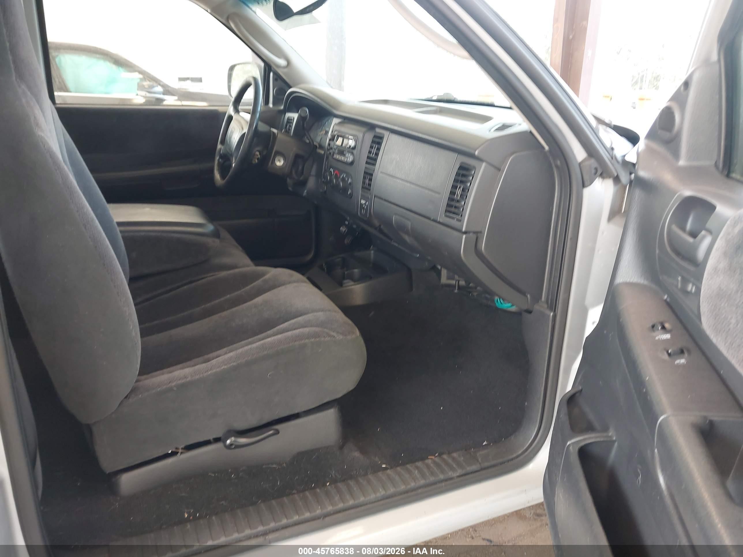2001 Dodge Dakota Slt/sport Silver vin: 1B7GG22N41S214445