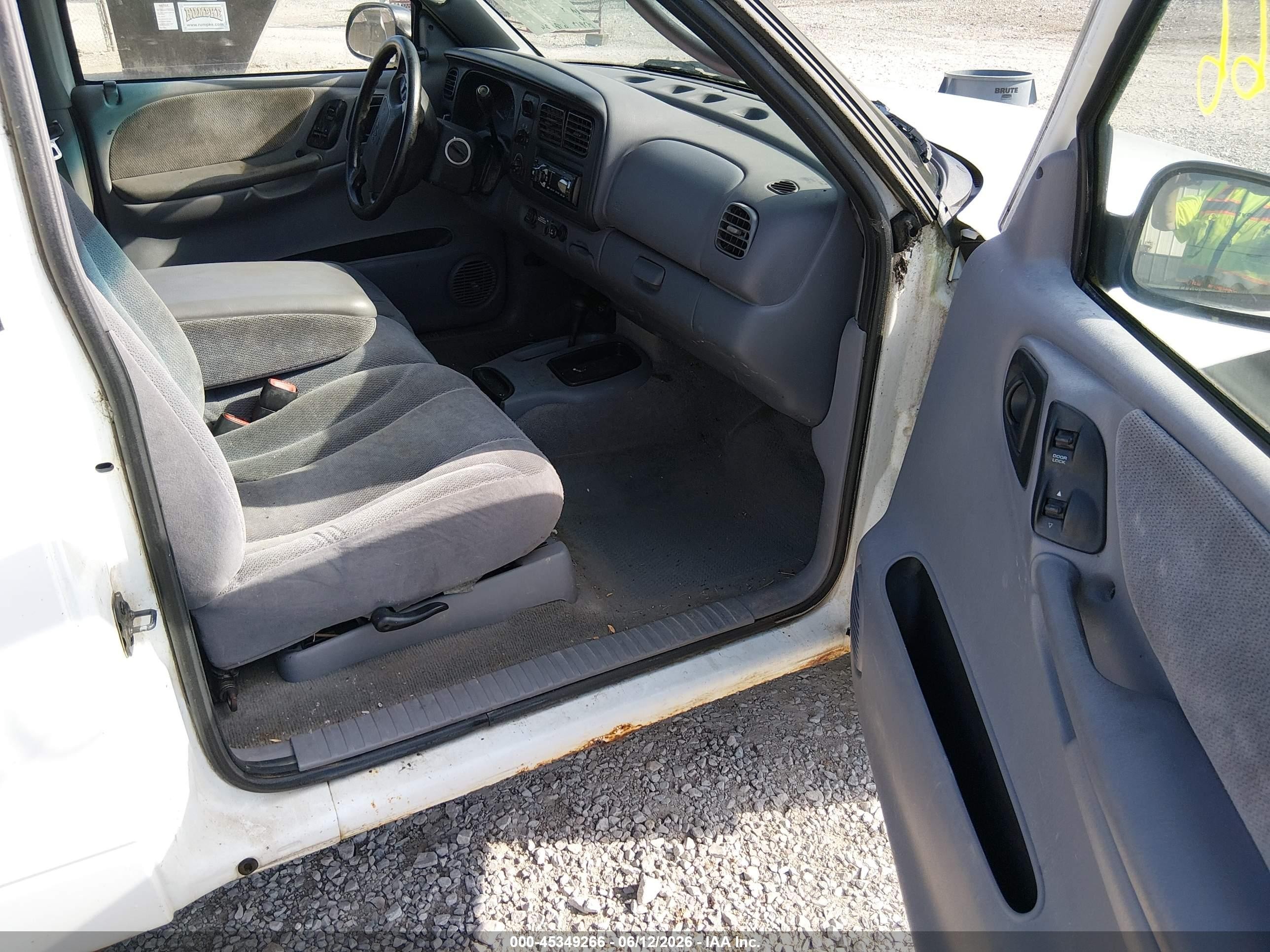 2000 Dodge Dakota Slt/sport White vin: 1B7GG22N5YS534299