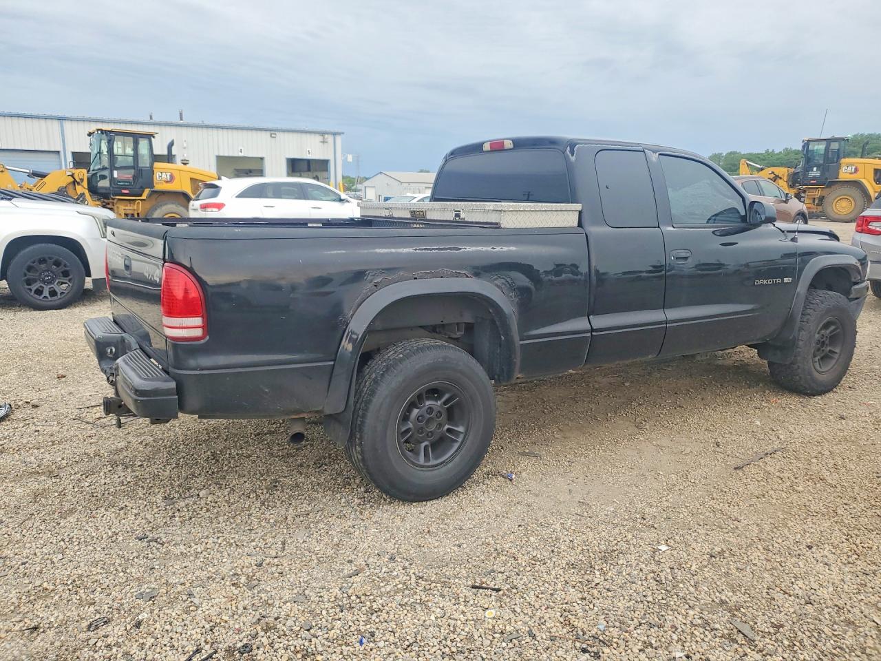 2000 Dodge Dakota Black vin: 1B7GG22N6YS539382