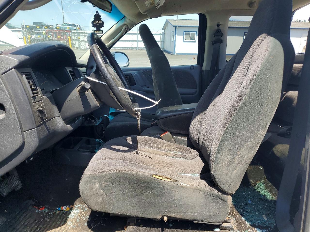 2001 Dodge Dakota White vin: 1B7GG22NX1S184710
