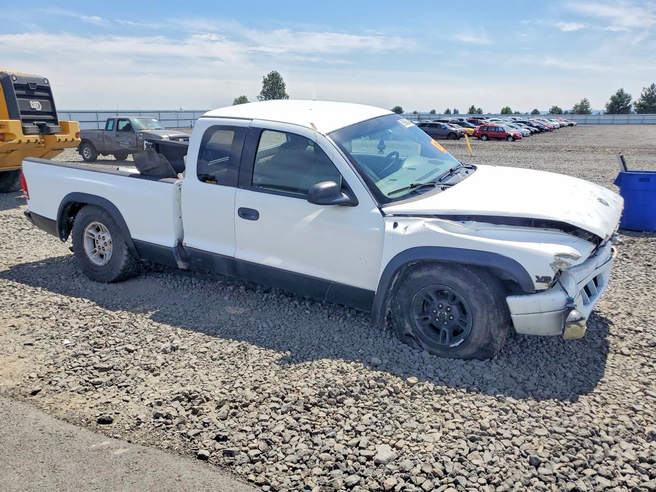 2001 Dodge Dakota White vin: 1B7GG22NX1S184710