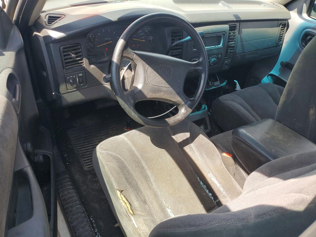 2001 Dodge Dakota White vin: 1B7GG22NX1S184710