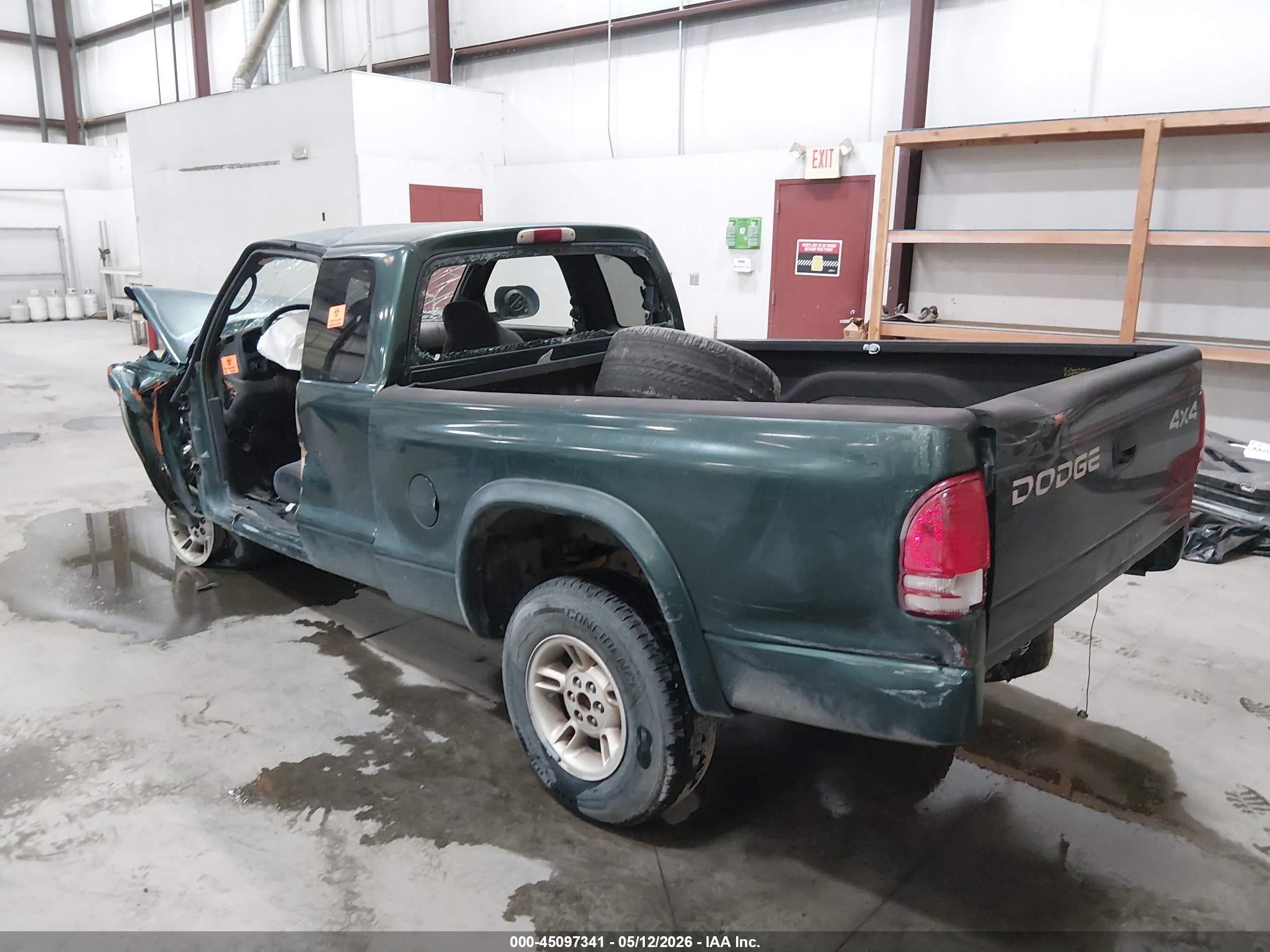 2000 Dodge Dakota Slt/sport Green vin: 1B7GG22X5YS580829