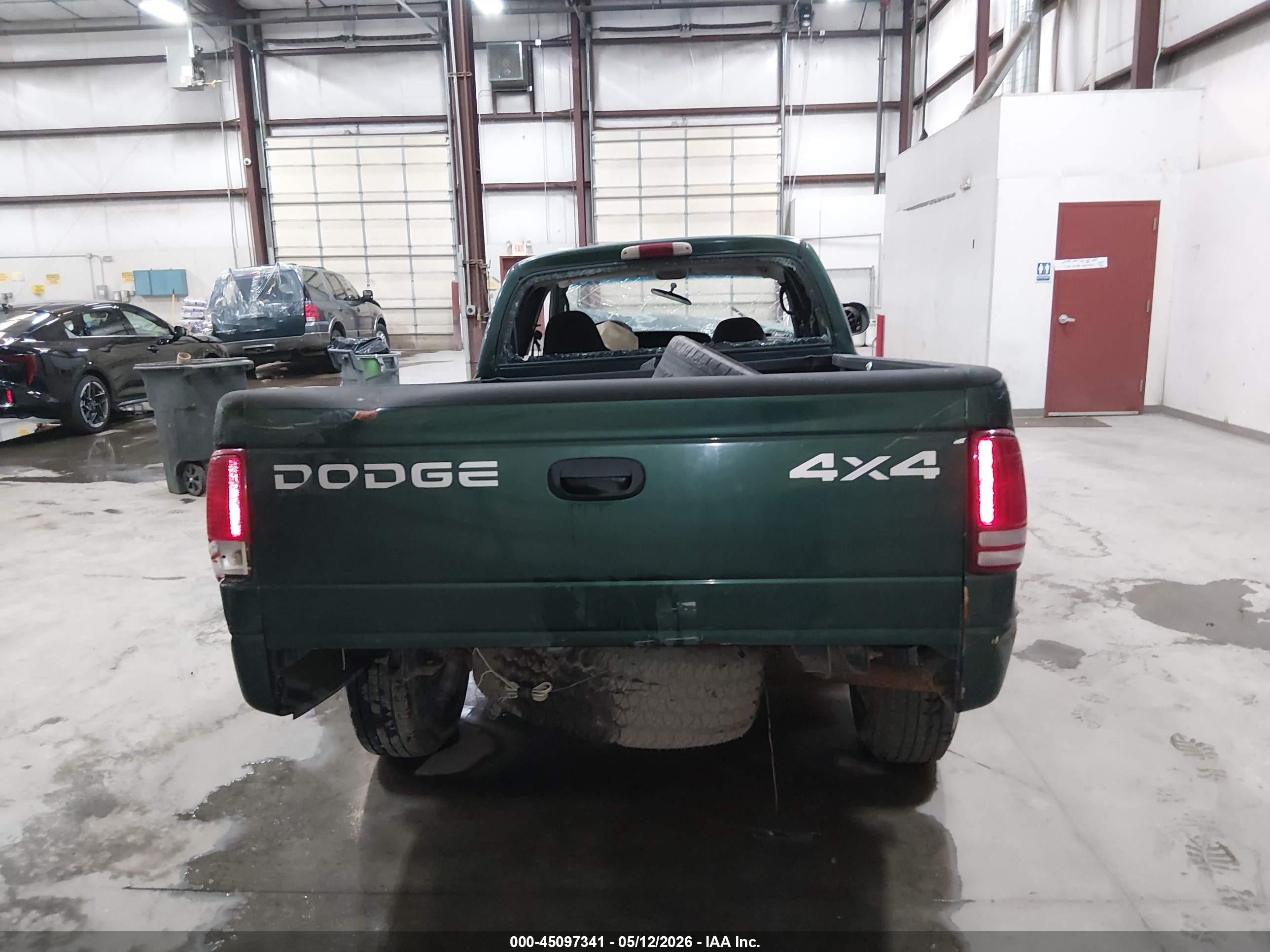2000 Dodge Dakota Slt/sport Green vin: 1B7GG22X5YS580829