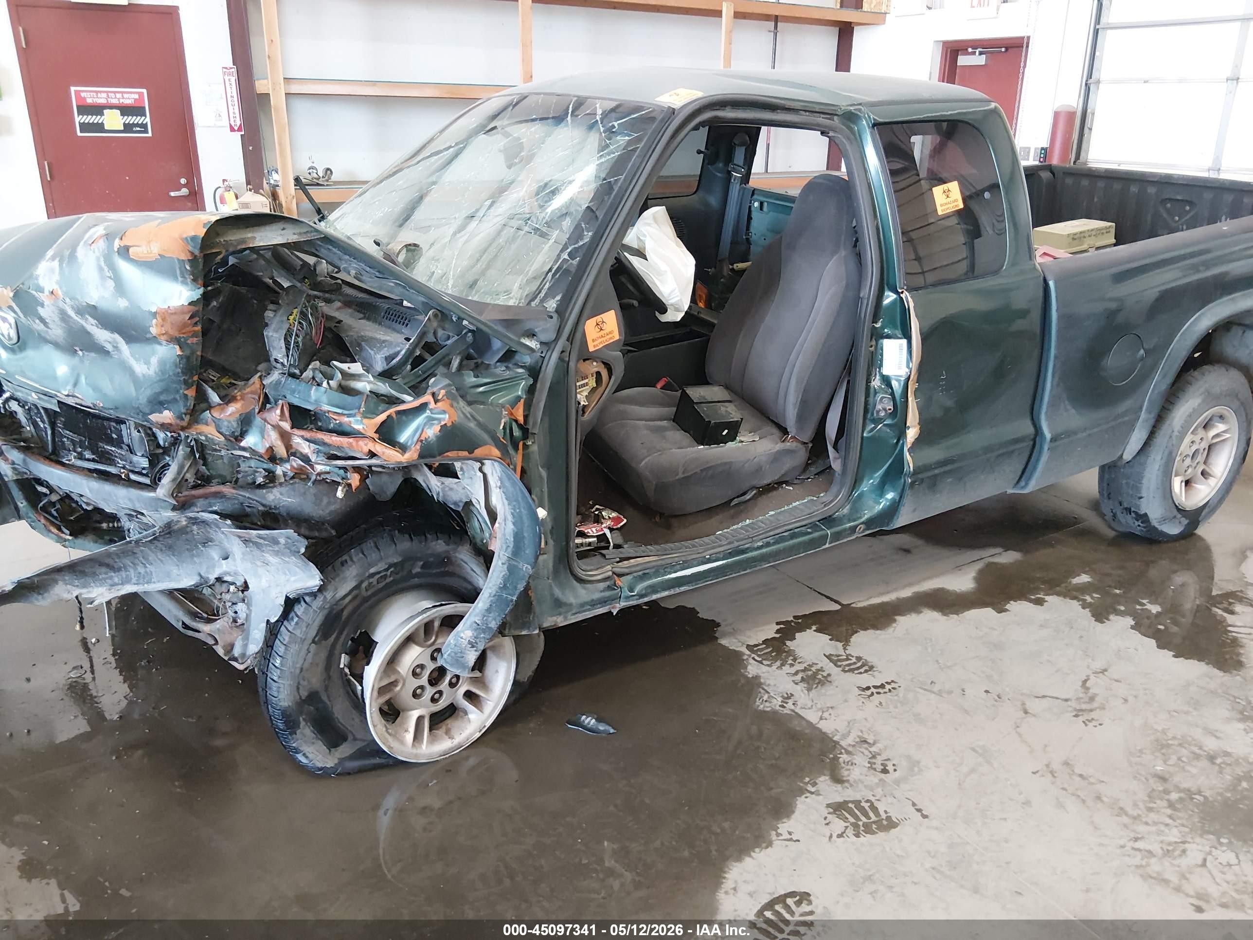 2000 Dodge Dakota Slt/sport Green vin: 1B7GG22X5YS580829