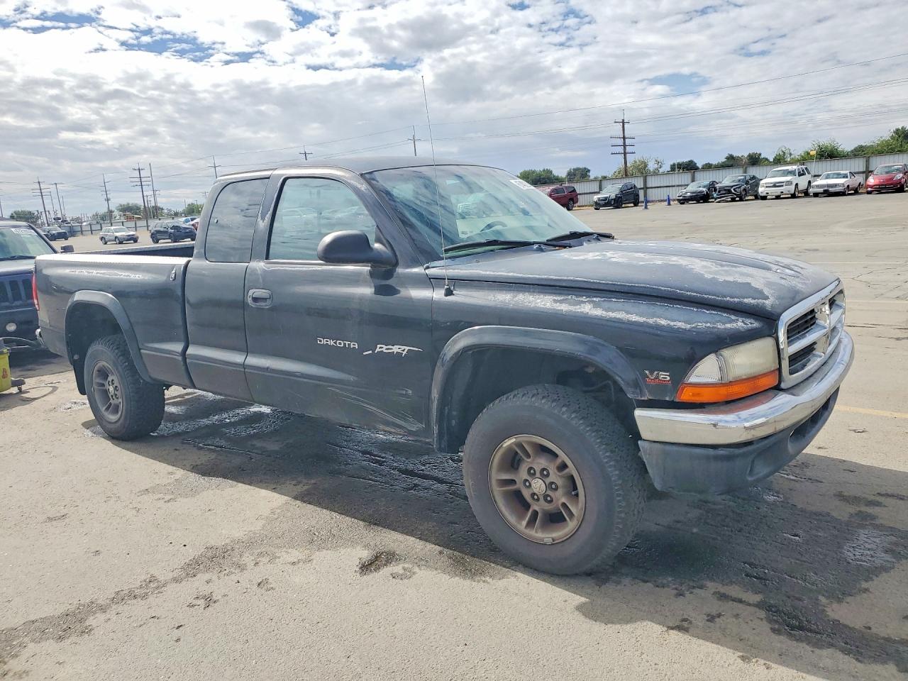 2000 Dodge Dakota Black vin: 1B7GG22X8YS584549