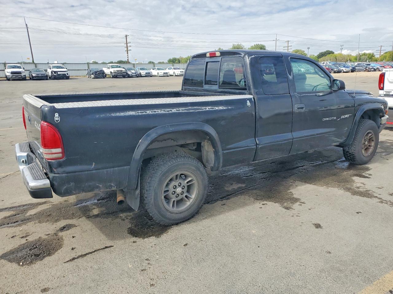 2000 Dodge Dakota Black vin: 1B7GG22X8YS584549