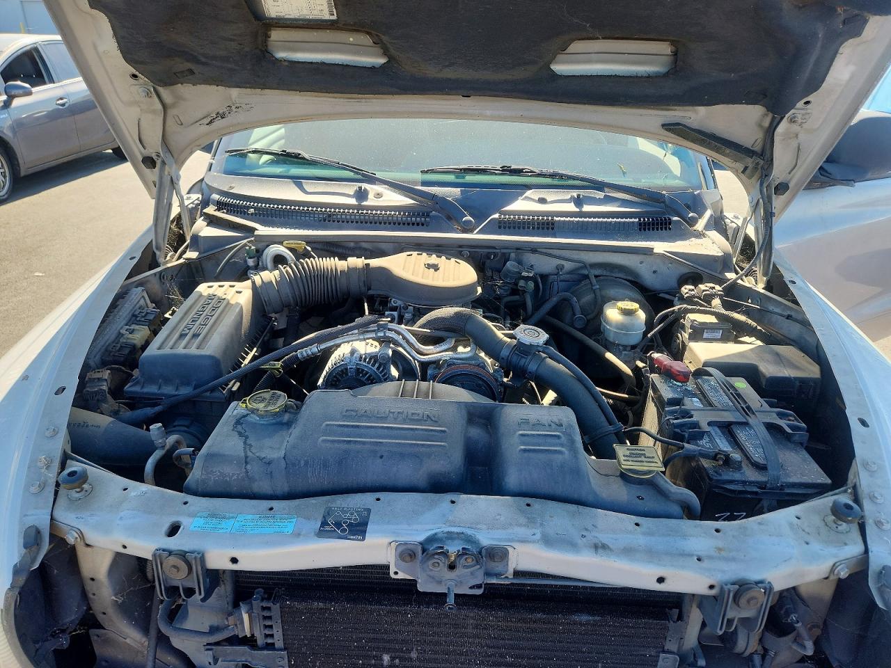 2000 Dodge Dakota Серебряный vin: 1B7GG22X9YS611659