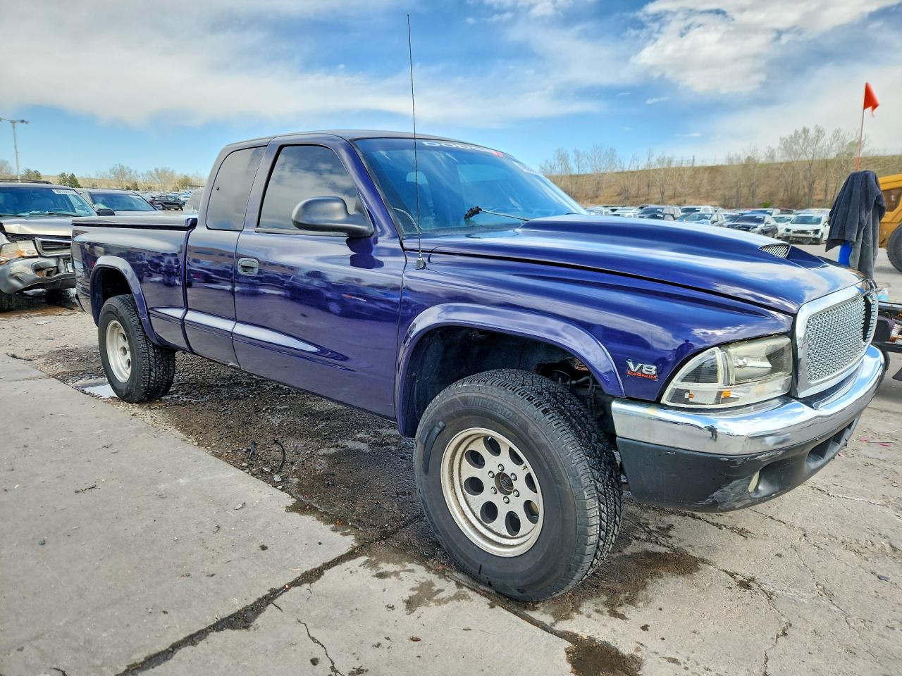 1998 Dodge Dakota Purple vin: 1B7GG22Y0WS600099