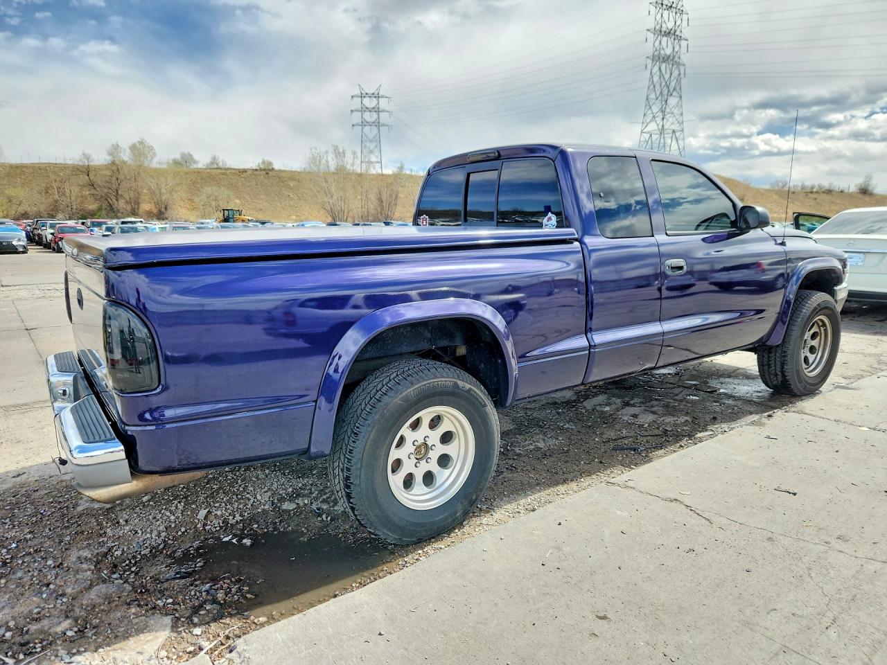 1998 Dodge Dakota Purple vin: 1B7GG22Y0WS600099