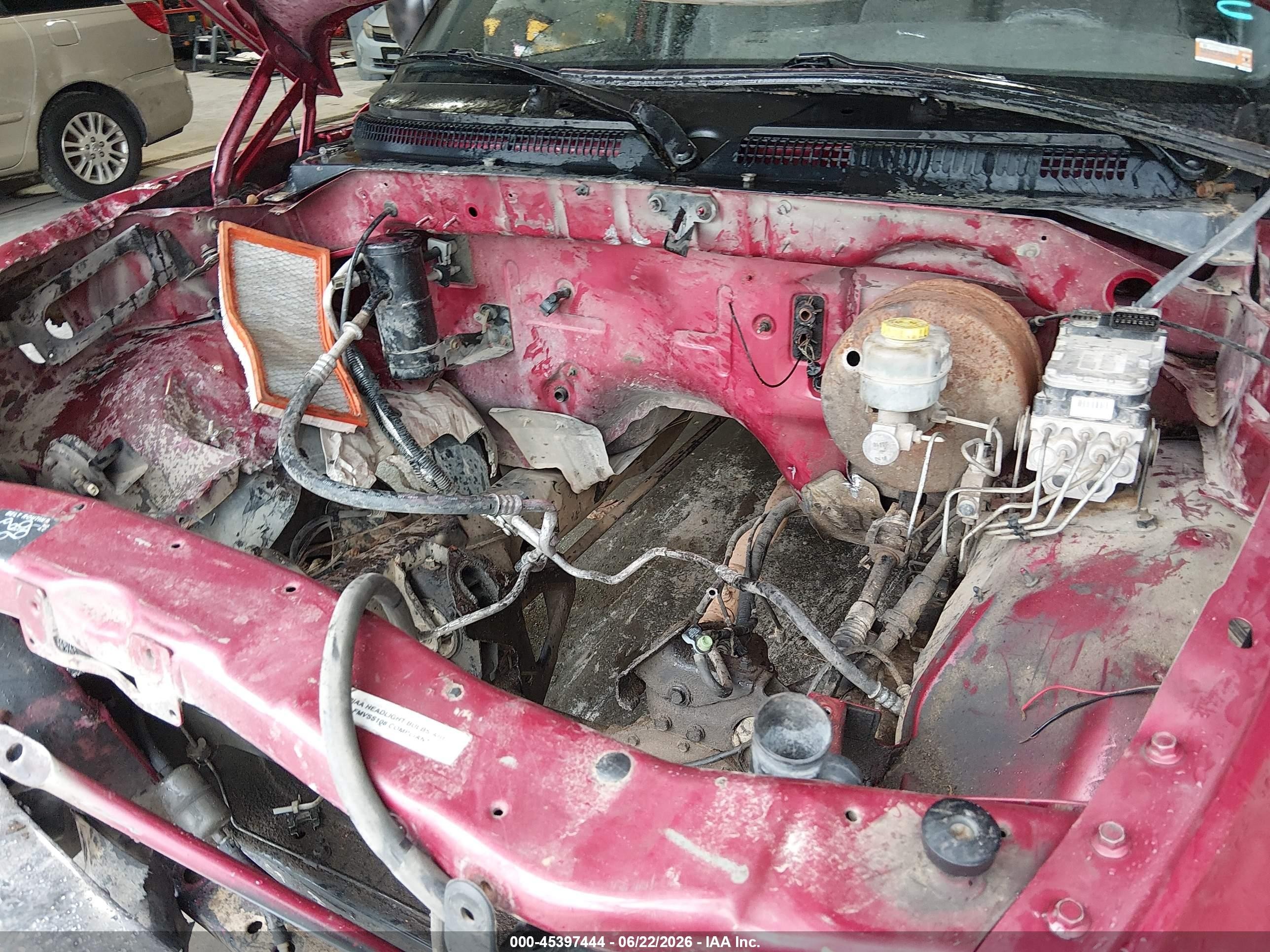 1999 Dodge Dakota Slt/sport Красный vin: 1B7GG22Y0XS302623