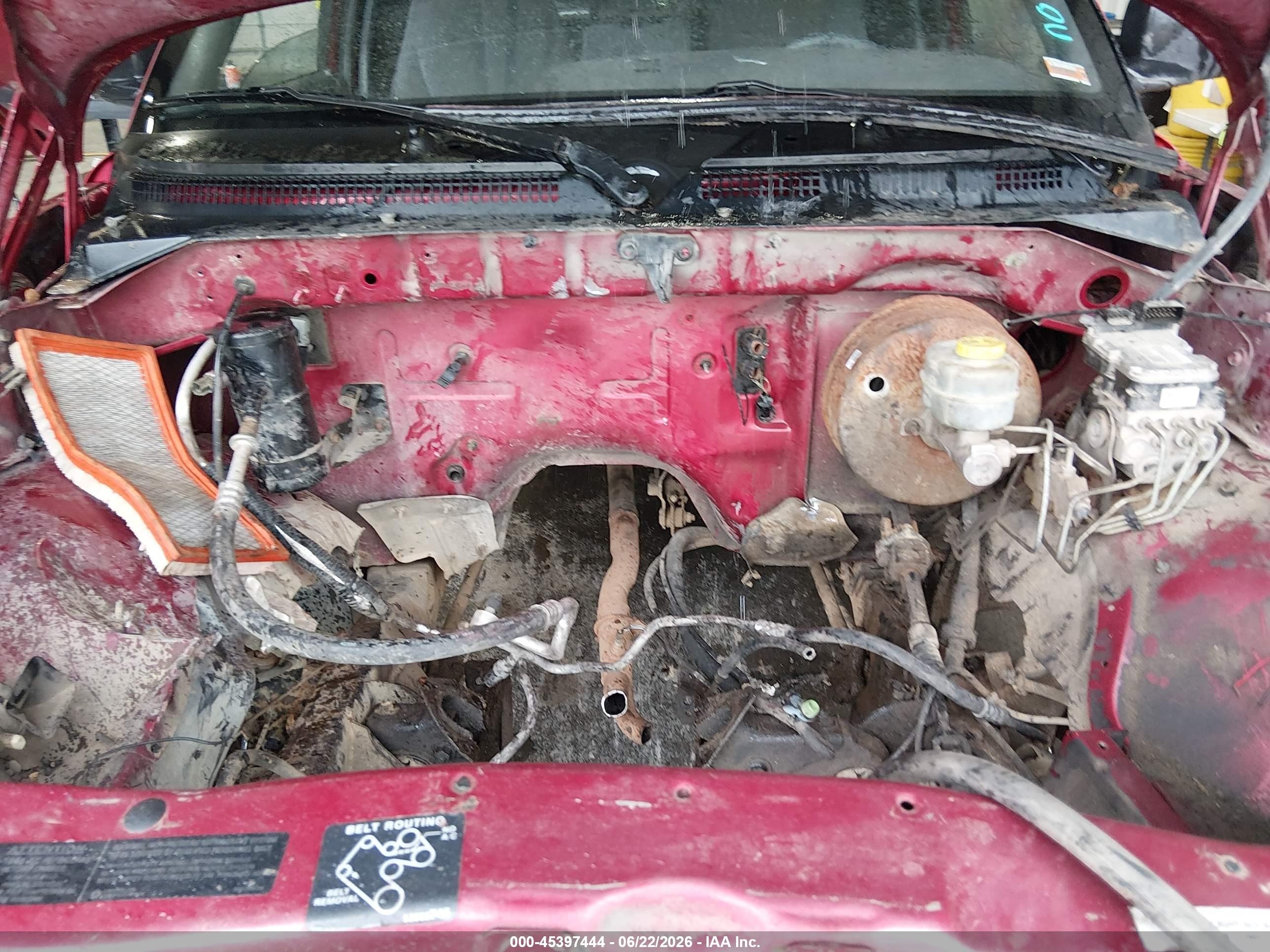 1999 Dodge Dakota Slt/sport Красный vin: 1B7GG22Y0XS302623