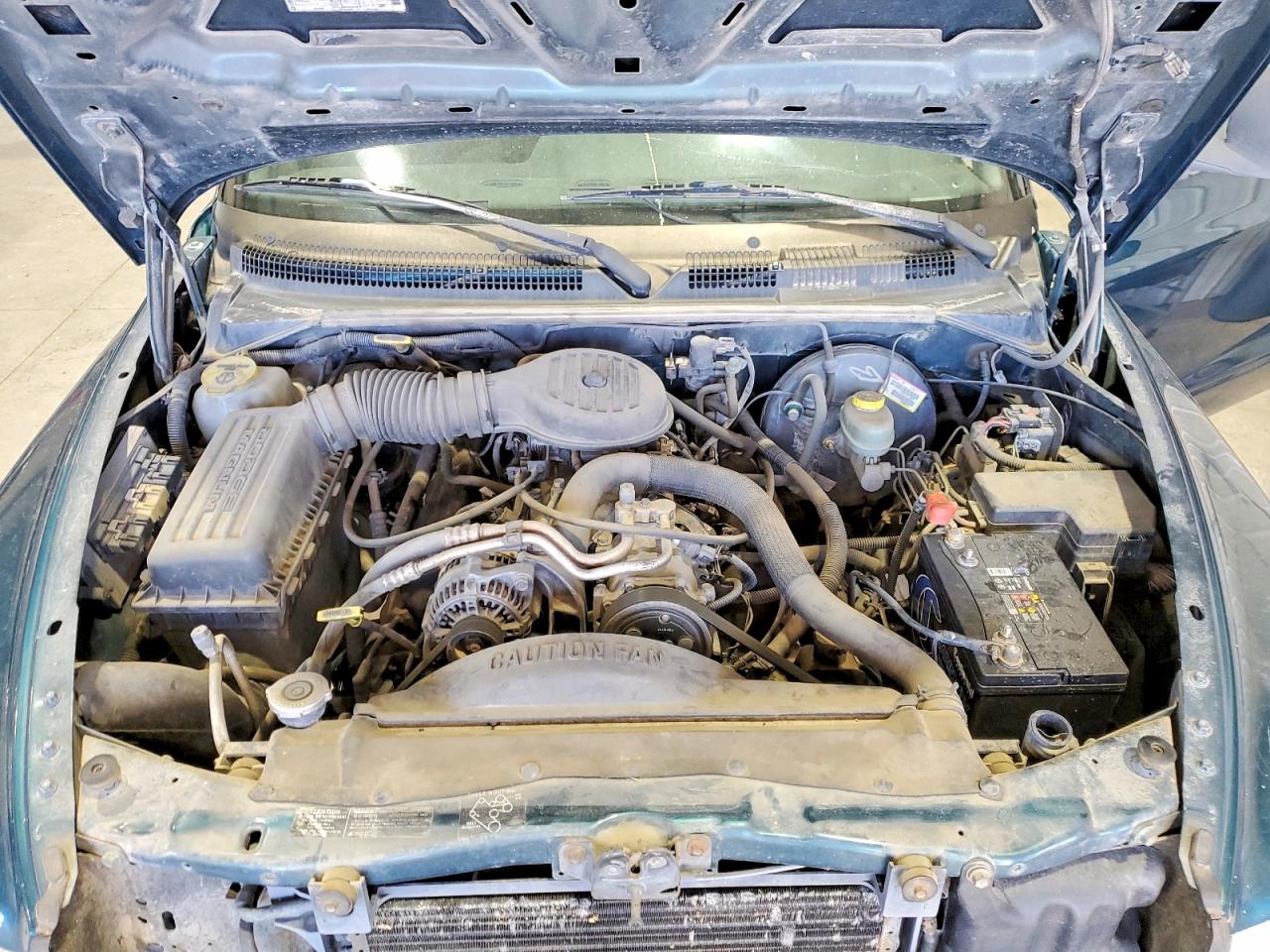 1998 Dodge Dakota Green vin: 1B7GG22Y1WS687687