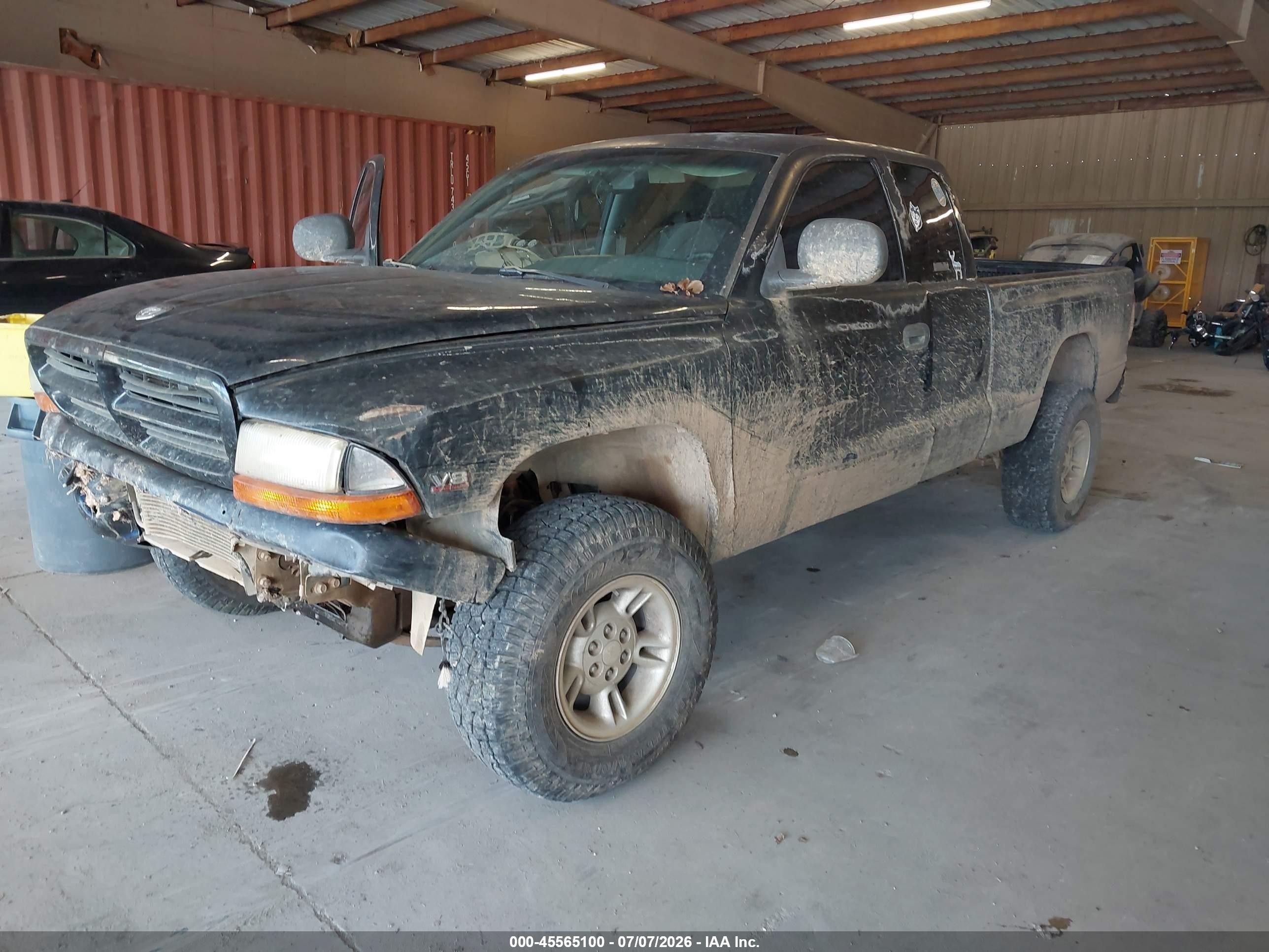 1999 Dodge Dakota Slt/sport Black vin: 1B7GG22Y1XS125192