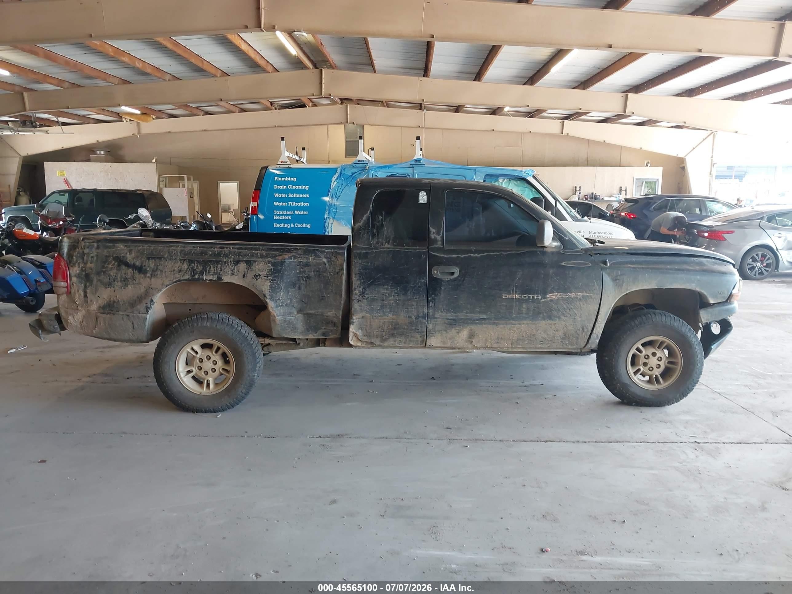 1999 Dodge Dakota Slt/sport Black vin: 1B7GG22Y1XS125192