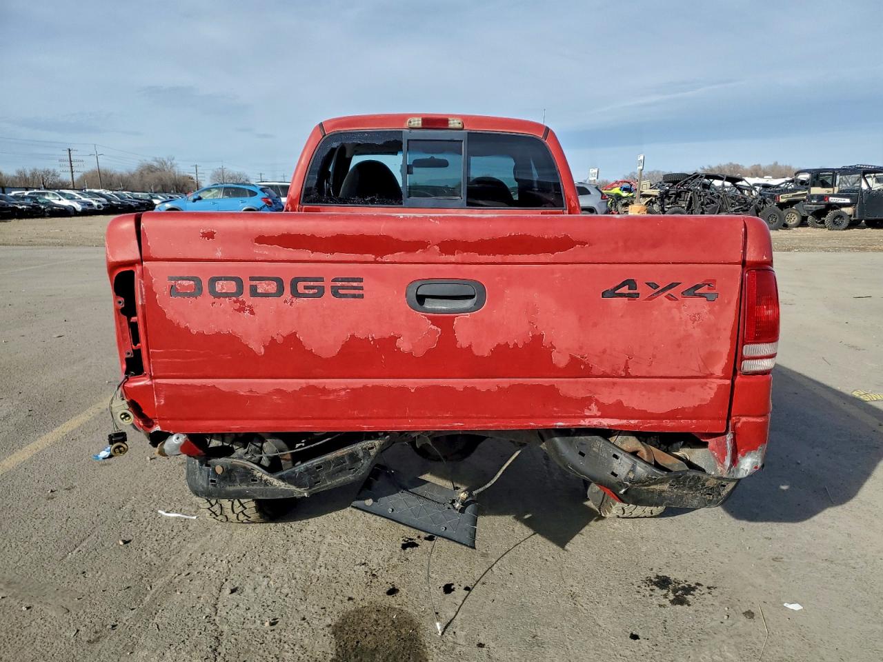 1999 Dodge Dakota Красный vin: 1B7GG22Y4XS291528
