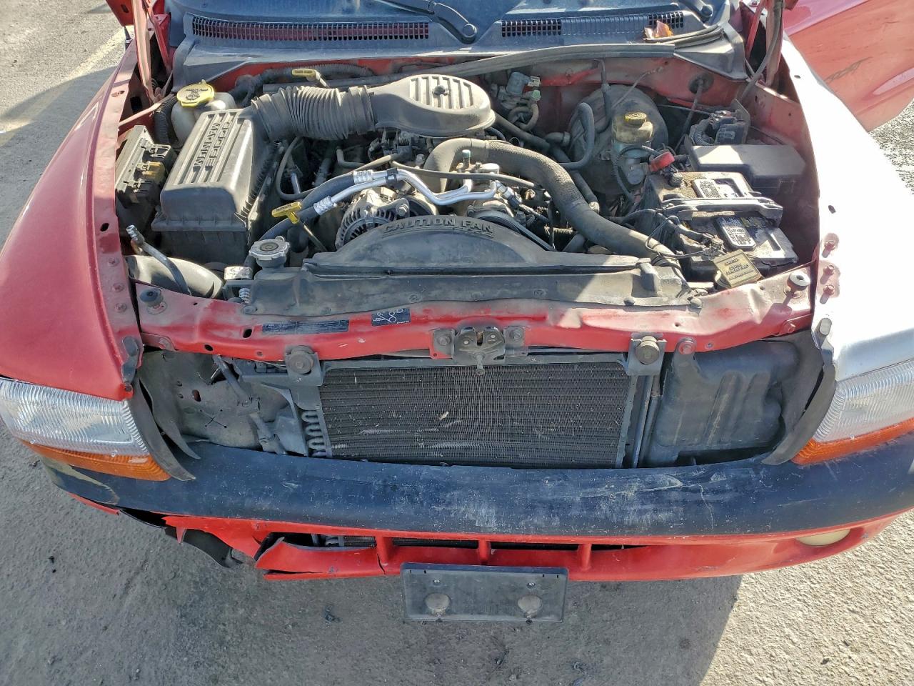 1999 Dodge Dakota Красный vin: 1B7GG22Y4XS291528