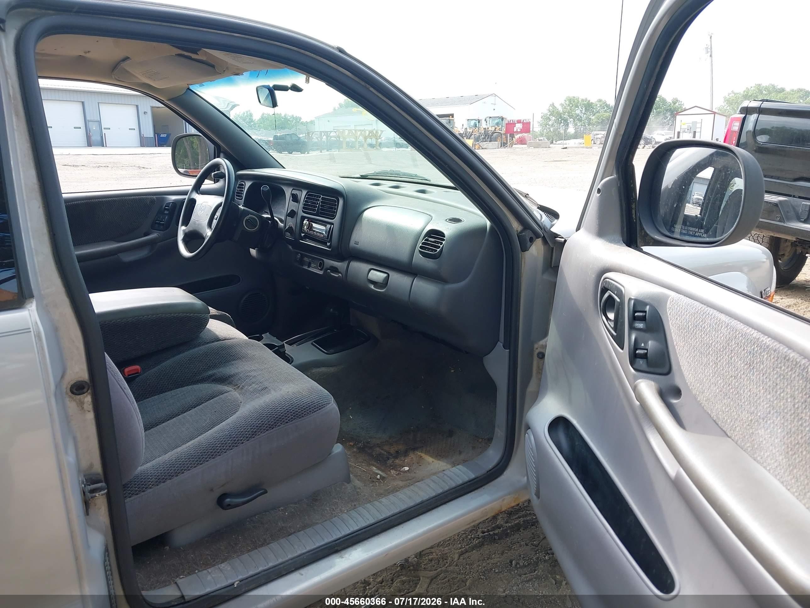 1998 Dodge Dakota Slt/sport Silver vin: 1B7GG22Y6WS503182