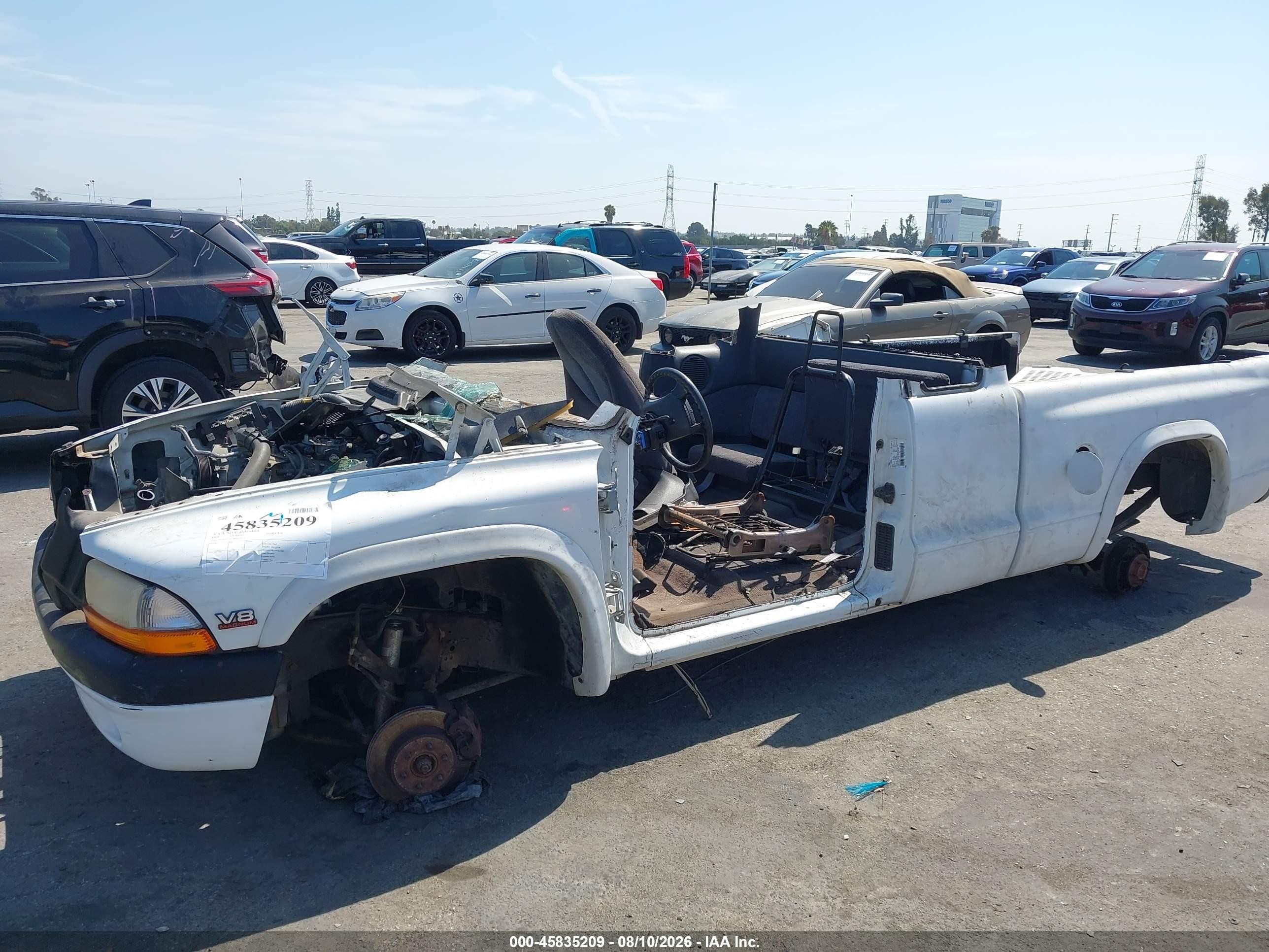 1998 Dodge Dakota Slt/sport Белый vin: 1B7GG22Y7WS669727