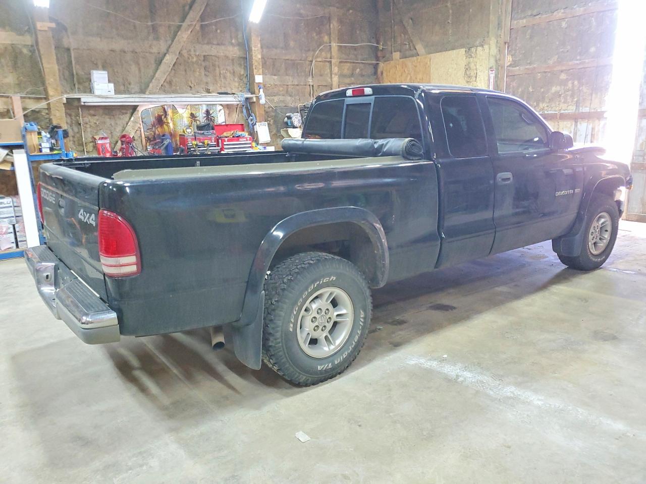 1999 Dodge Dakota Черный vin: 1B7GG22Y7XS233896