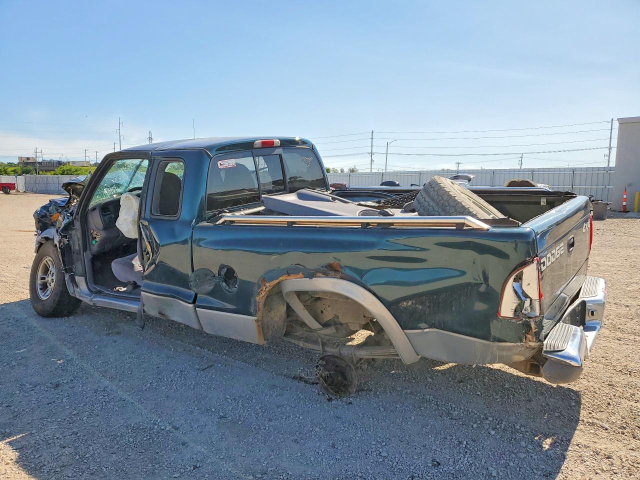 1998 Dodge Dakota Green vin: 1B7GG22Y8WS634730