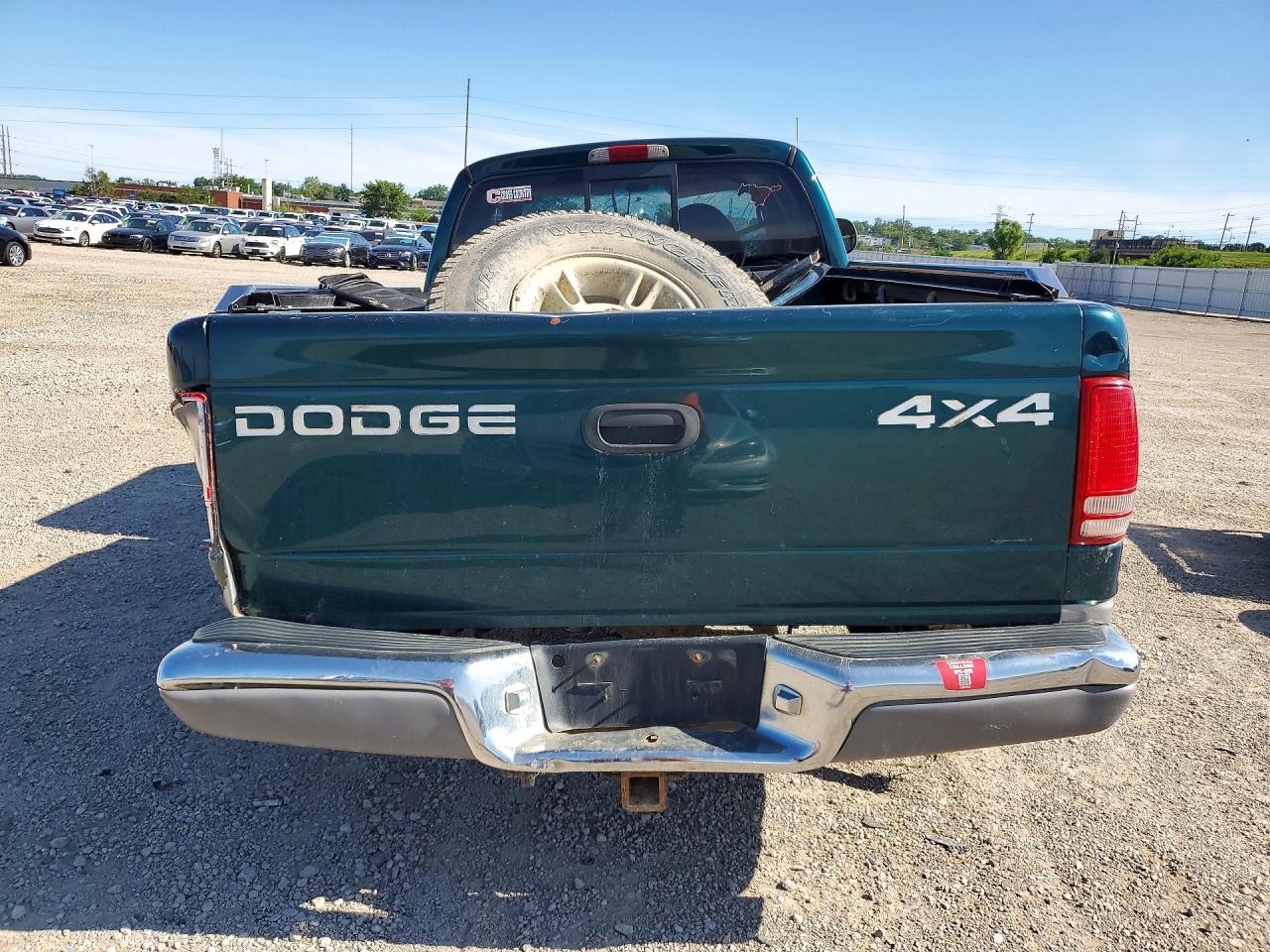 1998 Dodge Dakota Green vin: 1B7GG22Y8WS634730
