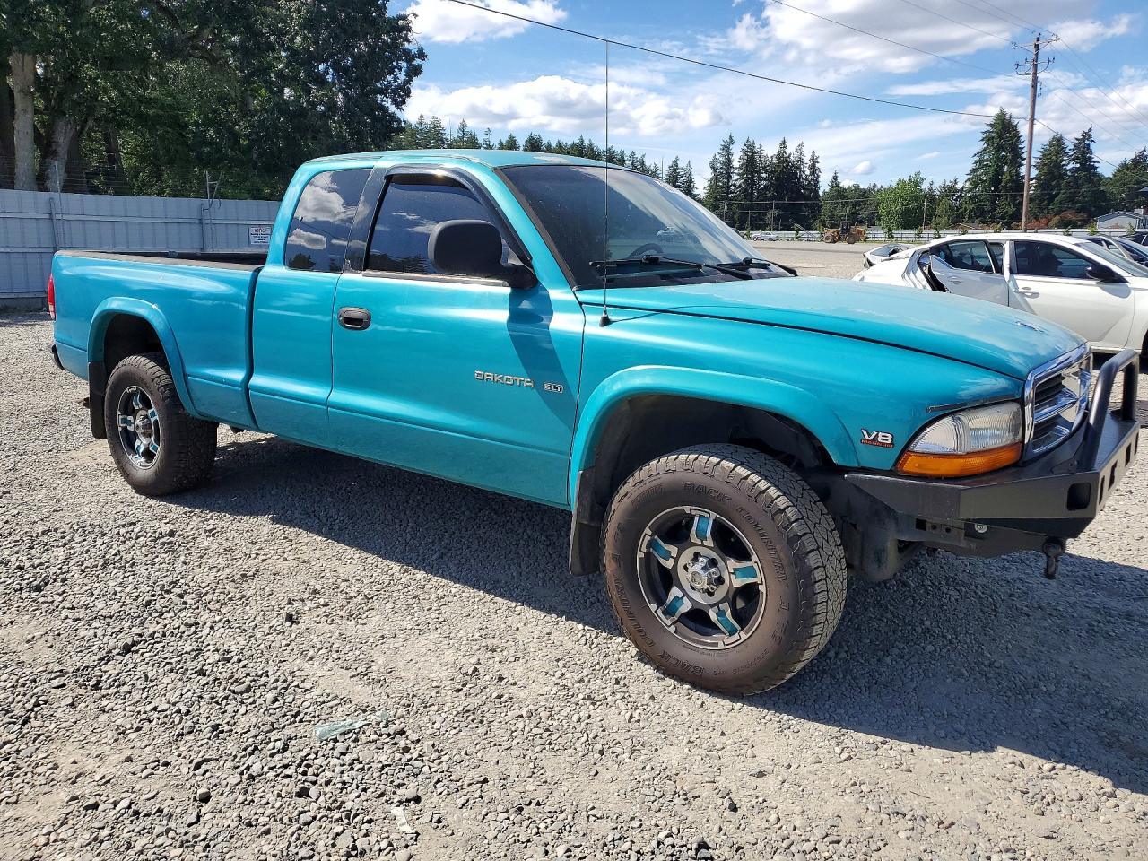 1998 Dodge Dakota Turquoise vin: 1B7GG22Y8WS658056