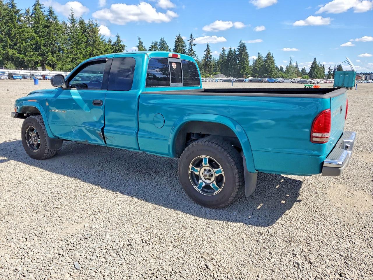 1998 Dodge Dakota Turquoise vin: 1B7GG22Y8WS658056