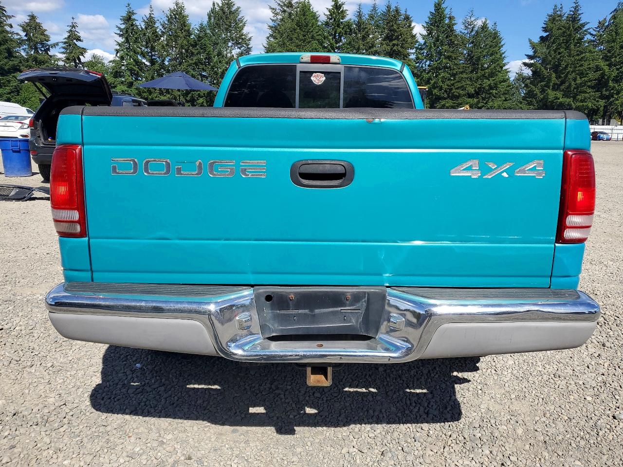 1998 Dodge Dakota Turquoise vin: 1B7GG22Y8WS658056