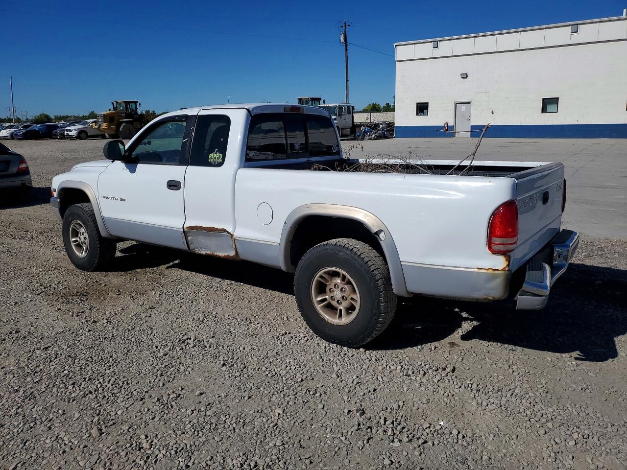 1998 Dodge Dakota White vin: 1B7GG22YXWS744095