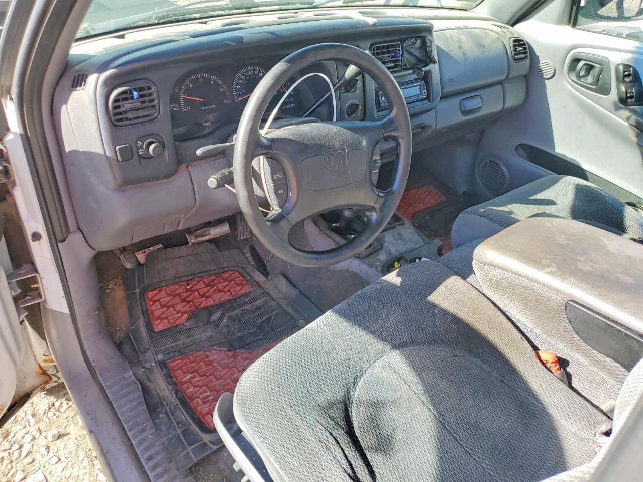 1998 Dodge Dakota White vin: 1B7GG22YXWS744095