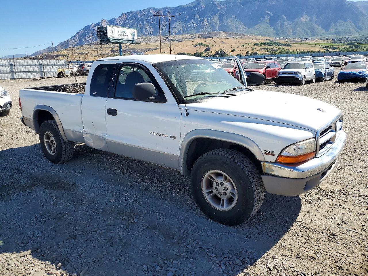 1998 Dodge Dakota White vin: 1B7GG22YXWS744095