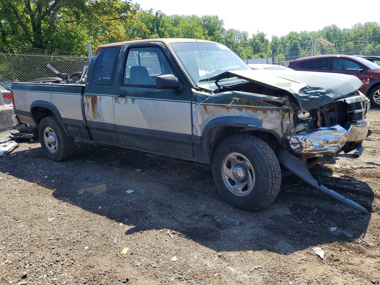 1996 Dodge Dakota Green vin: 1B7GG23X1TS551304