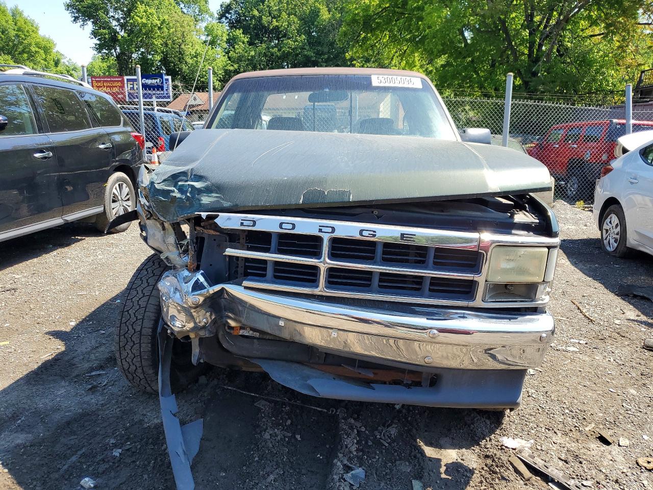 1996 Dodge Dakota Green vin: 1B7GG23X1TS551304