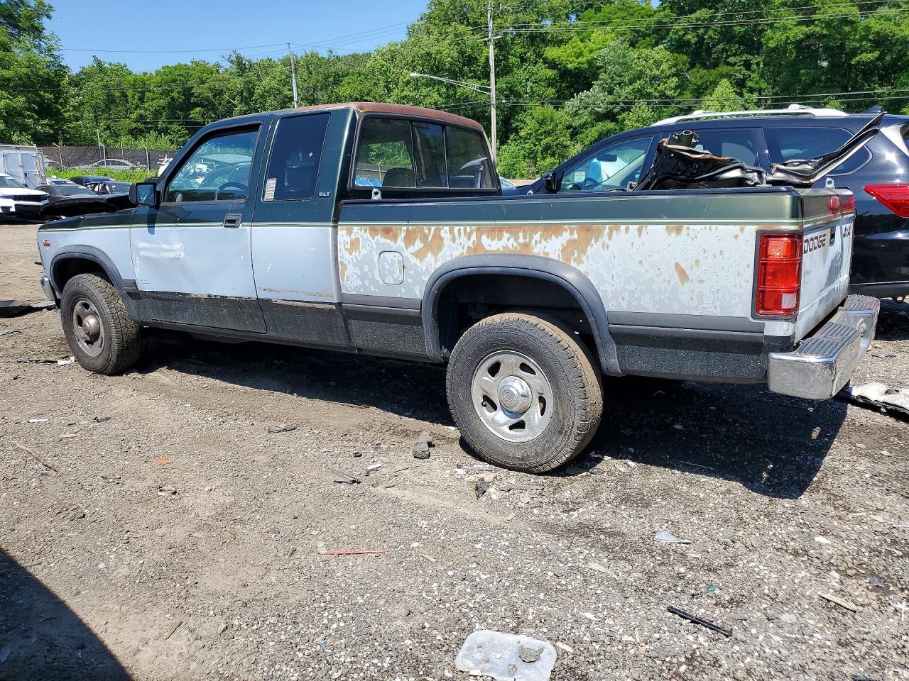 1996 Dodge Dakota Green vin: 1B7GG23X1TS551304