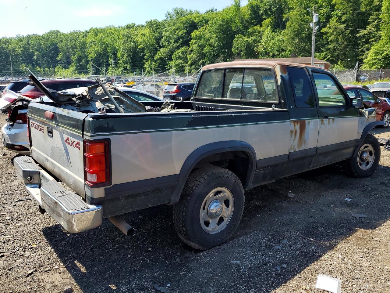 1996 Dodge Dakota Green vin: 1B7GG23X1TS551304