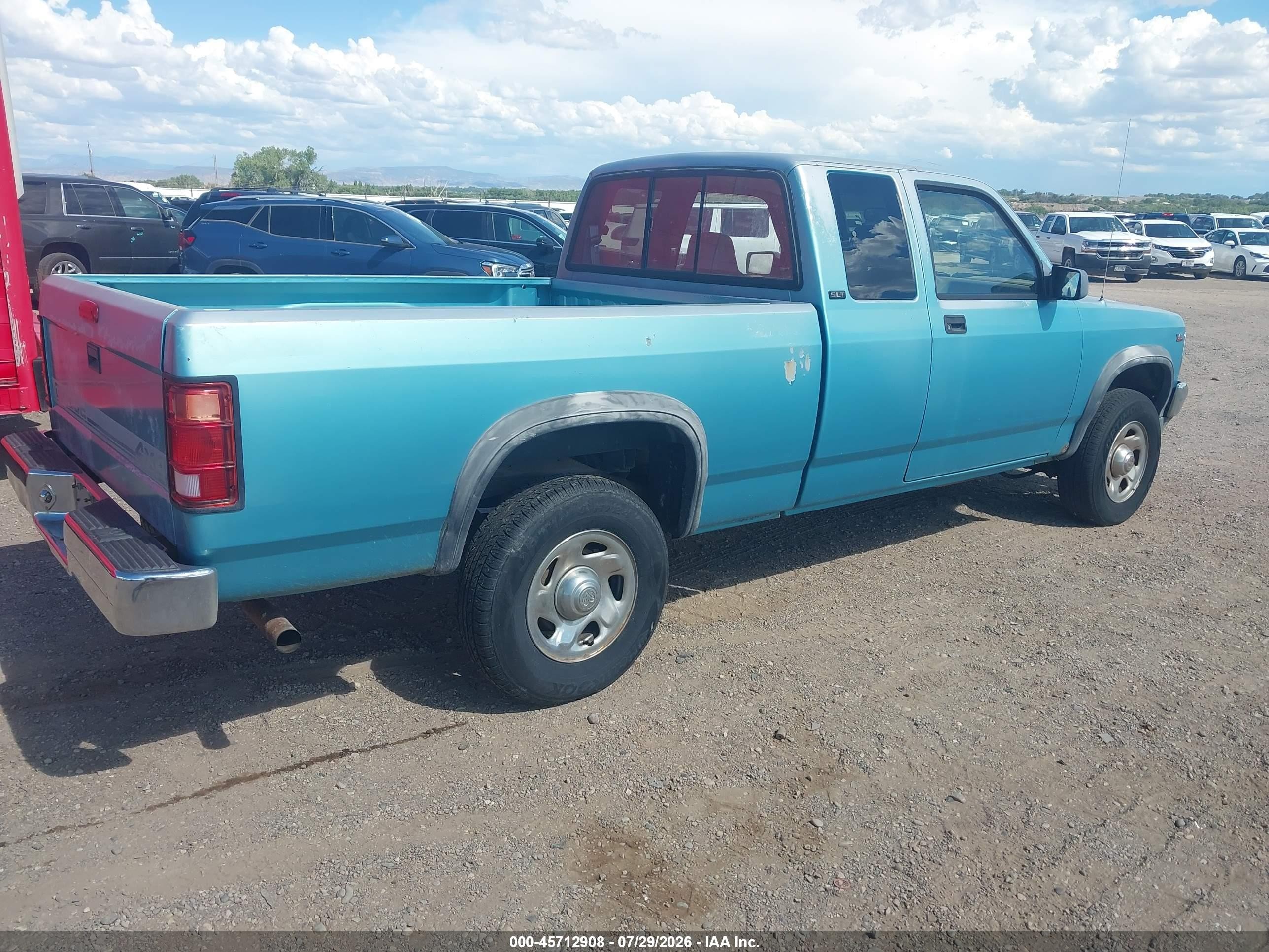 1995 Dodge Dakota   Light Blue vin: 1B7GG23X2SW953257