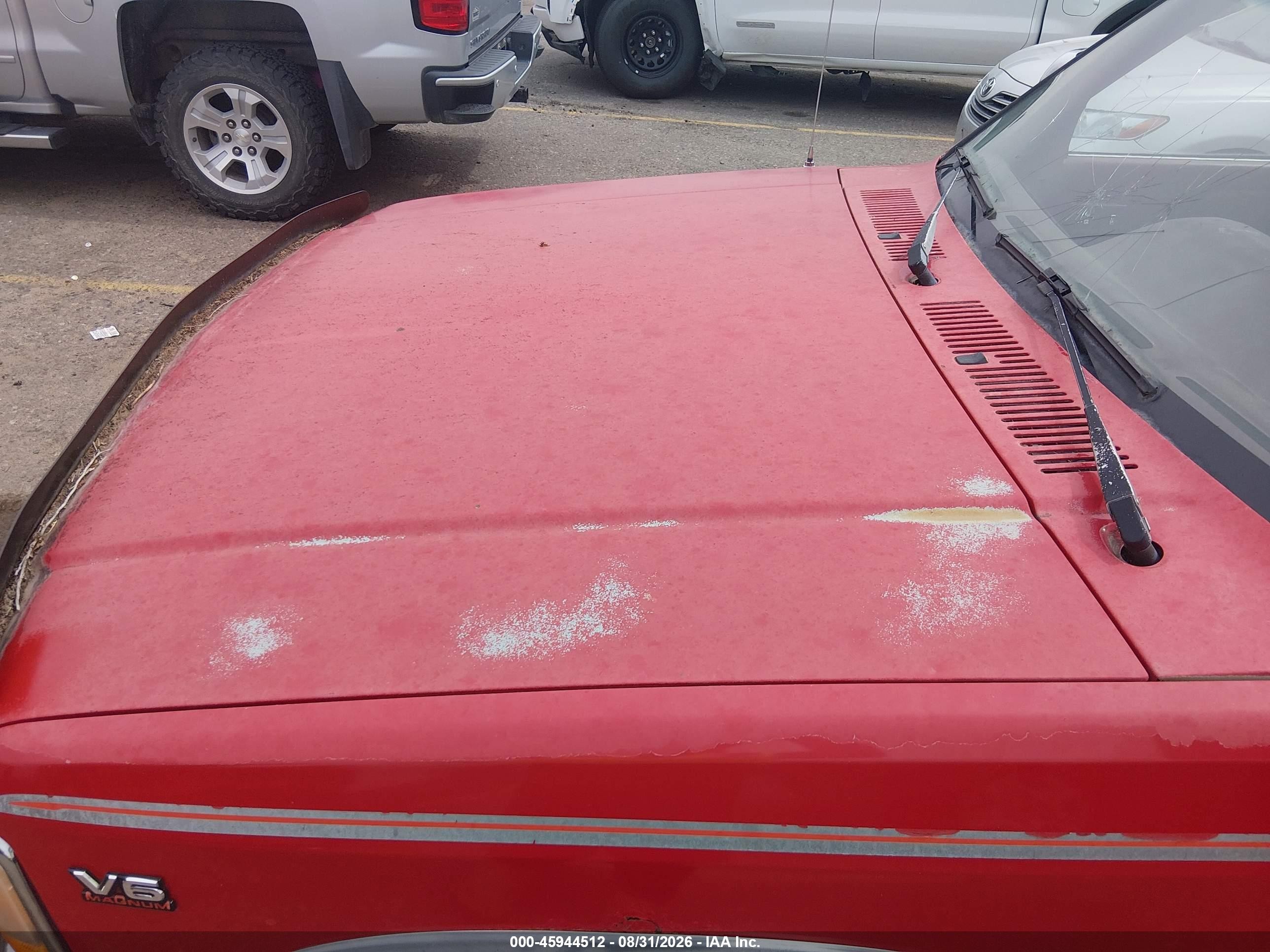 1994 Dodge Dakota Red vin: 1B7GG23X3RS656399